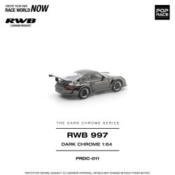 1/64 RWB 997 DARK CHROME