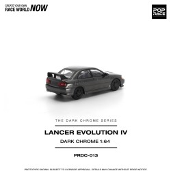 1/64 LANCER EVOLUTION IV DARK CHROME