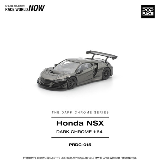 1/64 HONDA NSX GT3 EVO22 DARK CHROME 1/64 HONDA NSX GT3 EVO22 DARK CHROME