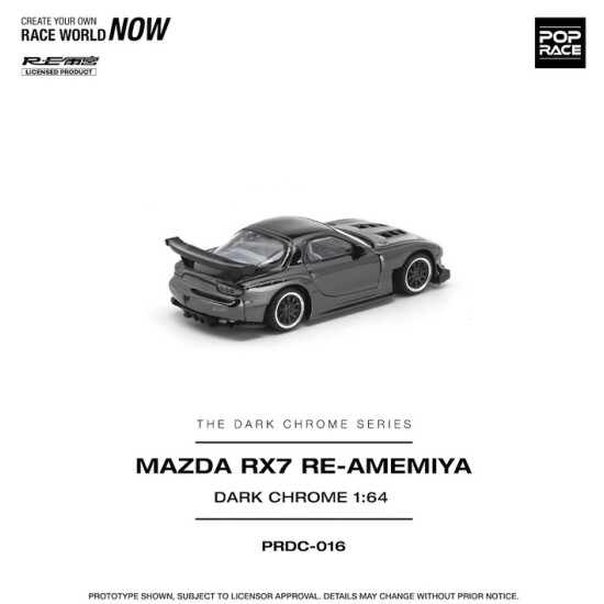 1/64 MAZDA RX-7 RE-AMEMIYA DARK CHROME