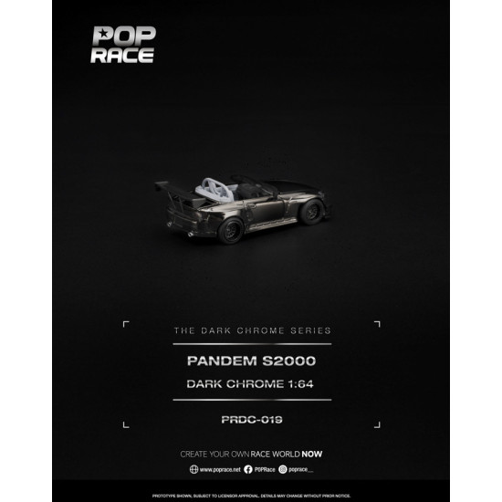 1/64 PANDEM S2000 DARK CHROME 1/64 PANDEM S2000 DARK CHROME