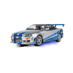 SCALEXTRIC 1/32 NISSAN R34 SKYLINE - 2FAST 2FURIOUS C4674