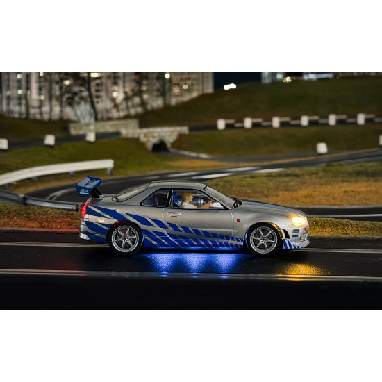 SCALEXTRIC 1/32 NISSAN R34 SKYLINE - 2FAST 2FURIOUS C4674