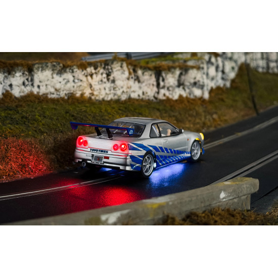 SCALEXTRIC 1/32 NISSAN R34 SKYLINE - 2FAST 2FURIOUS C4674