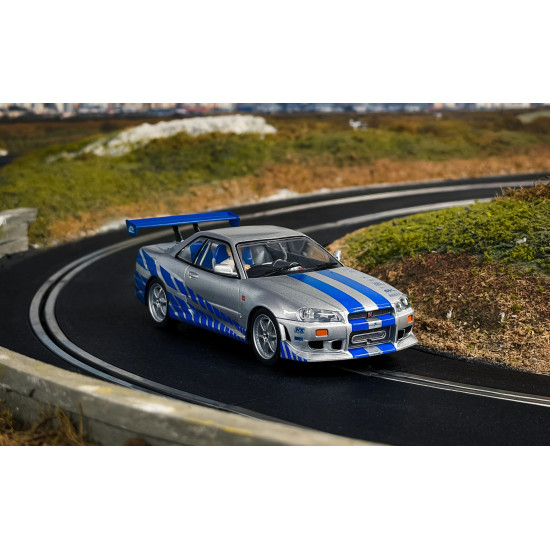 SCALEXTRIC 1/32 NISSAN R34 SKYLINE - 2FAST 2FURIOUS C4674
