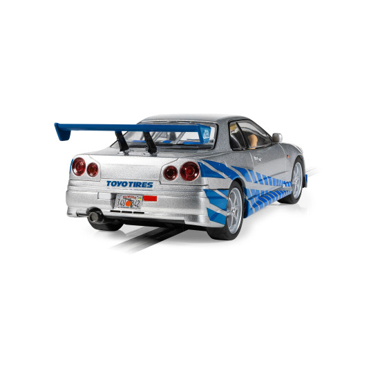 SCALEXTRIC 1/32 NISSAN R34 SKYLINE - 2FAST 2FURIOUS C4674