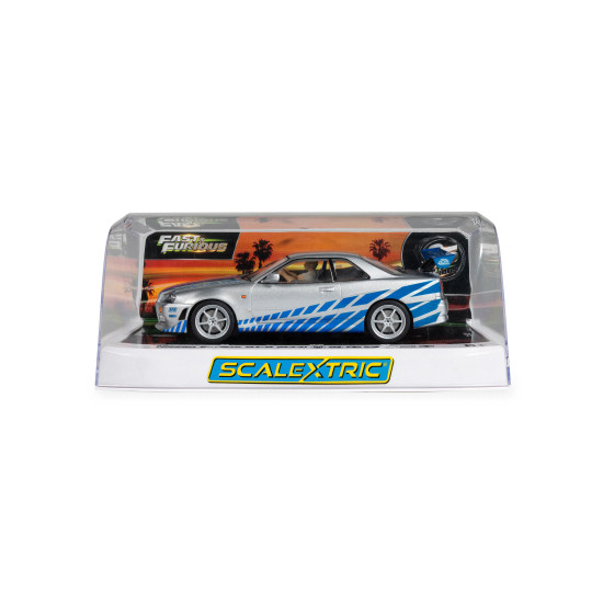 SCALEXTRIC 1/32 NISSAN R34 SKYLINE - 2FAST 2FURIOUS C4674