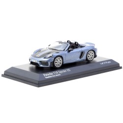 TARMAC X MINICHAMPS 1/64 PORSCHE 718 SPYDER RS VANADIUM GREY METALLIC 643 064003 TARMAC X MINICHAMPS 1/64 PORSCHE 718 SPYDER RS VANADIUM GREY METALLIC 643 064003