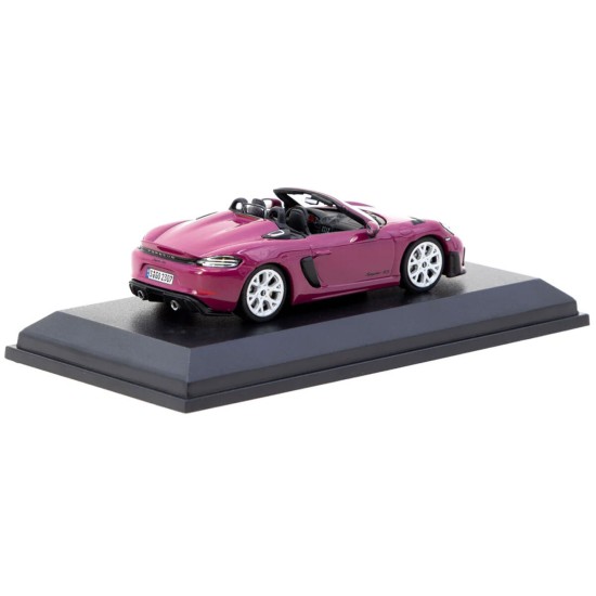 TARMAC X MINICHAMPS 1/64 PORSCHE 718 SPYDER RS RUBY STAR NEO 643 064004