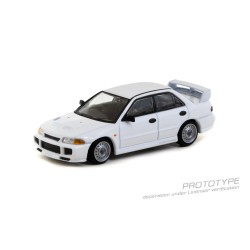 1/64 MITSUBISHI LANCER RS EVOLUTION III - WHITE T64G-050-RS