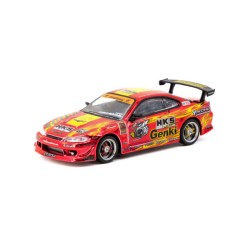 TARMAC 1/64 HKS HIPER SILVIA RS-2 RED CHROME SPECIAL EDITION T64G-023-HKSRC TARMAC 1/64 HKS HIPER SILVIA RS-2 RED CHROME SPECIAL EDITION T64G-023-HKSRC