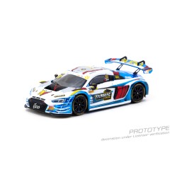 1/64 AUDI R8 LMS GT3 EVO II MACAU GT CUP FIA GT WORLD CUP 2024 UNO RACING JAMES YU (CAR AND TRADING CARD SET)
