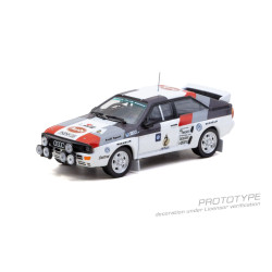 1/64 AUDI QUATTRO A2 GR.B RALLY RALLY ARGENTINA 1983 WINNER HANNU MIKKOLA / ARNE HERTZ