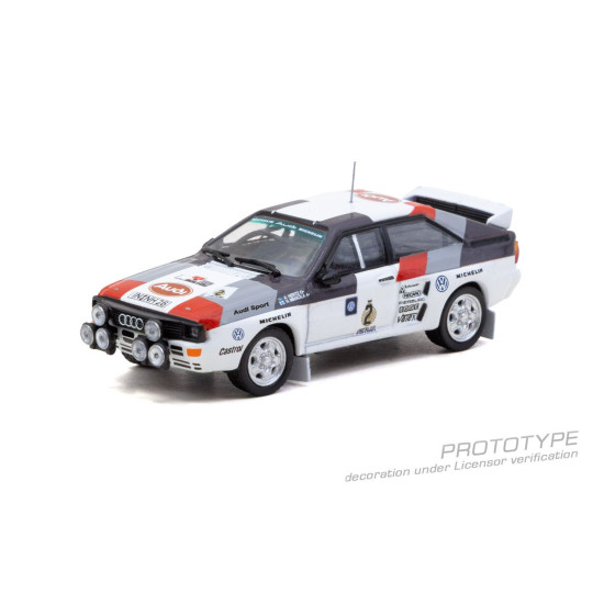 1/64 AUDI QUATTRO A2 GR.B RALLY RALLY ARGENTINA 1983 WINNER HANNU MIKKOLA / ARNE HERTZ