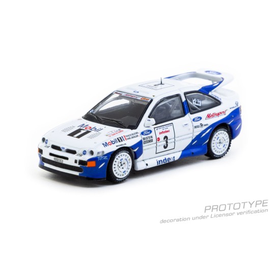 1/64 FORD ESCORT RS COSWORTH TOUR DE CORSE - RALLYE DE FRANCE 1993 WINNER FRANCOIS DELECOUR / DANIEL GRATALOUP 1/64 FORD ESCORT RS COSWORTH TOUR DE CORSE - RALLYE DE FRANCE 1993 WINNER FRANCOIS DELECOUR / DANIEL GRATALOUP