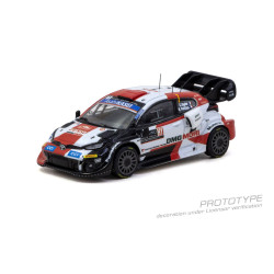 1/64 TOYOTA GR YARIS RALLY1 HYBRID RALLYE MONTE-CARLO 2022 SEBASTIEN OGIER / BENJAMIN VEILLAS