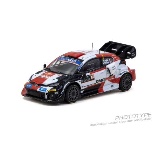 1/64 TOYOTA GR YARIS RALLY1 HYBRID RALLYE MONTE-CARLO 2022 SEBASTIEN OGIER / BENJAMIN VEILLAS