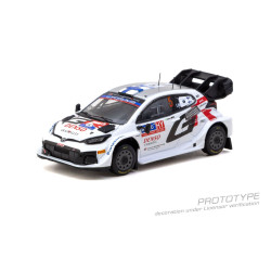 1/64 TOYOTA GR YARIS RALLY1 HYBRID RALLY FINLAND 2024 SAMI PAJARI / ENNI MALKONEN