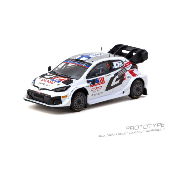 1/64 TOYOTA GR YARIS RALLY1 HYBRID RALLY FINLAND 2024 SAMI PAJARI / ENNI MALKONEN