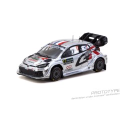 1/64 TOYOTA GR YARIS RALLY1 HYBRID RALLY SAUDI ARABIA 2025 WRC WORLD CHAMPION 2025 S.OGIER/V.LANDAIS