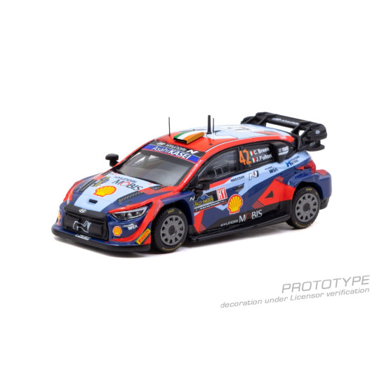 1/64 HYUNDAI I20 N RALLY1 HYBRID RALLY SWEDEN 2023 CRAIG BREEN / JAMES FULTON 1/64 HYUNDAI I20 N RALLY1 HYBRID RALLY SWEDEN 2023 CRAIG BREEN / JAMES FULTON