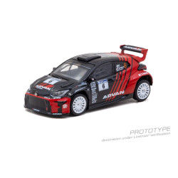 1/64 TOYOTA GR YARIS RALLY2 JAPANESE RALLY CHAMPIONSHIP 2024 FUMIO NUTAHARA / SHUNGO AZUMA 1/64 TOYOTA GR YARIS RALLY2 JAPANESE RALLY CHAMPIONSHIP 2024 FUMIO NUTAHARA / SHUNGO AZUMA