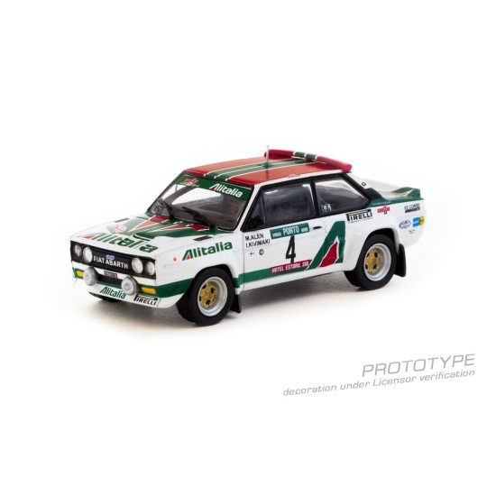 1/64 FIAT 131 ABARTH RALLY RALLYE DE PORTUGAL - VINHO DO PORTO 1978 WINNER MARKKU ALEN/IIKKA KIVIMAKI 1/64 FIAT 131 ABARTH RALLY RALLYE DE PORTUGAL - VINHO DO PORTO 1978 WINNER MARKKU ALEN/IIKKA KIVIMAKI