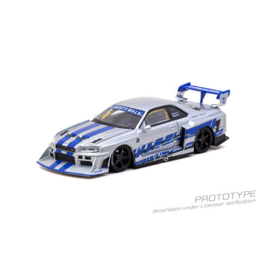 1/64 LB-ER34 SUPER SILHOUETTE SKYLINE MGMINI 1/64 LB-ER34 SUPER SILHOUETTE SKYLINE MGMINI