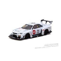 1/64 LB-ER34 SUPER SILHOUETTE SKYLINE WHITE