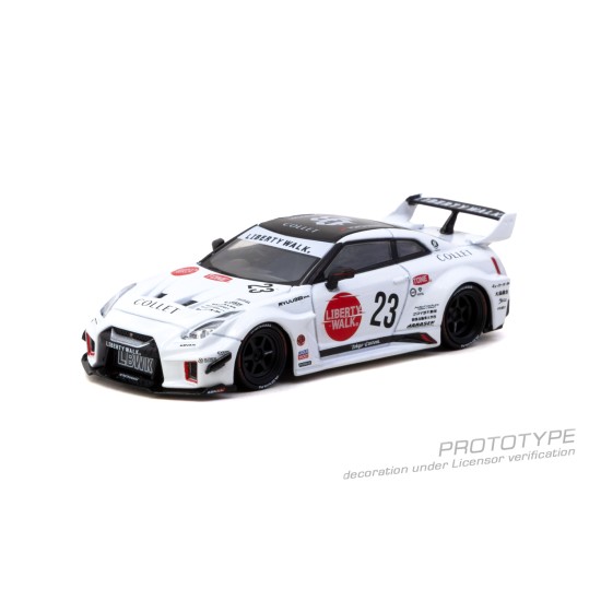 1/64 LB-SILHOUETTE WORKS GT NISSAN 35GT-RR WHITE 1/64 LB-SILHOUETTE WORKS GT NISSAN 35GT-RR WHITE