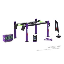 1/64 GARAGE TOOLS SET EVA RACING T64A-TL001-EVA