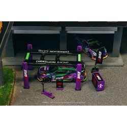 1/64 GARAGE TOOLS SET EVA RACING T64A-TL001-EVA 1/64 GARAGE TOOLS SET EVA RACING T64A-TL001-EVA