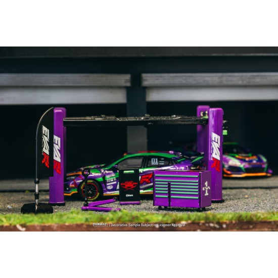 1/64 GARAGE TOOLS SET EVA RACING