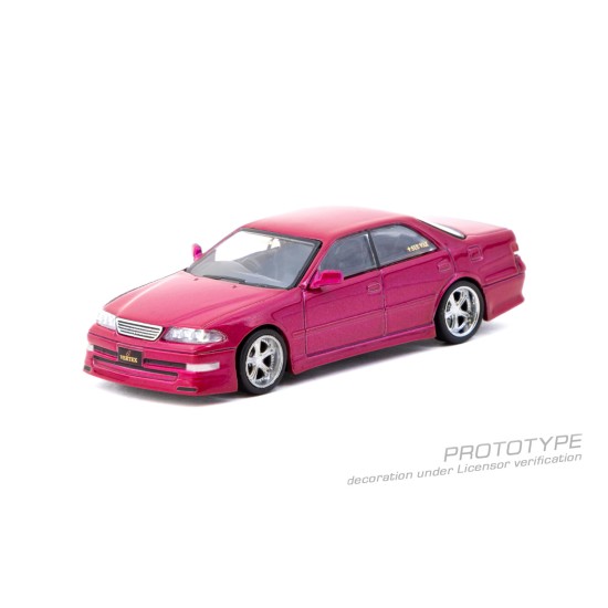 1/64 VERTEX TOYOTA MARK II JZX100 RED METALLIC 1/64 VERTEX TOYOTA MARK II JZX100 RED METALLIC