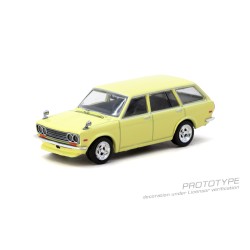 1/64 DATSUN BLUEBIRD 510 WAGON YELLOW