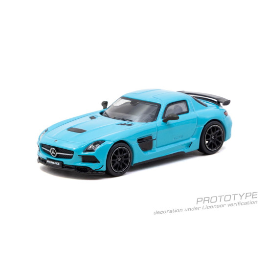 1/64 MERCEDES-BENZ SLS AMG COUPE BLACK SERIES MATTE BLUE 1/64 MERCEDES-BENZ SLS AMG COUPE BLACK SERIES MATTE BLUE