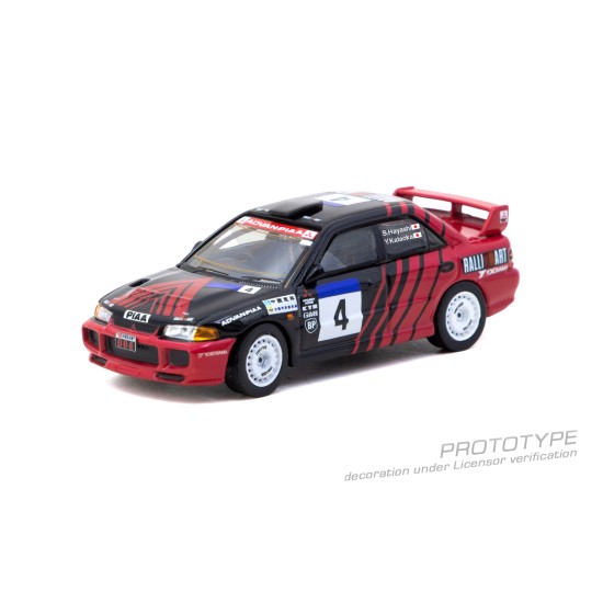 1/64 MITSUBISHI LANCER EVOLUTION III CHINA RALLY 1998 YOSHIHIRO KATAOKA / SATOSHI HAYASHI
