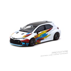 1/64 TOYOTA GR COROLLA WIDEBODY WHITE