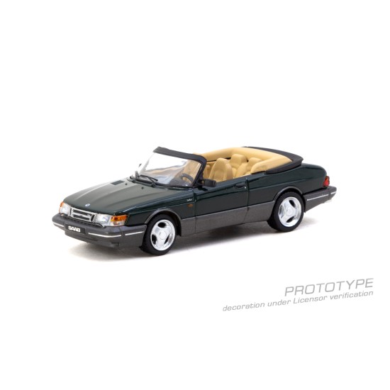 1/64 SAAB 900 TURBO CONVERTIBLE GREEN