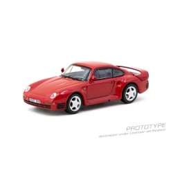 1/64 PORSCHE 959 RED (NEW TOOLING) 1/64 PORSCHE 959 RED (NEW TOOLING)