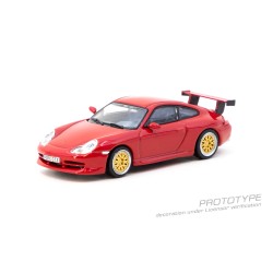 1/64 PORSCHE 911 GT3 (TYPE 996) RED