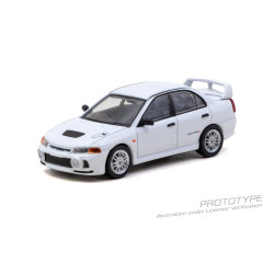 1/64 MITSUBISHI LANCER RS EVOLUTION IV WHITE 1/64 MITSUBISHI LANCER RS EVOLUTION IV WHITE