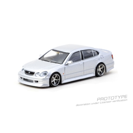 1/64 VERTEX TOYOTA ARISTO JZS161 SILVER 1/64 VERTEX TOYOTA ARISTO JZS161 SILVER