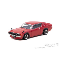 1/64 NISSAN SKYLINE 2000GT-R (KPGC110) RED 1/64 NISSAN SKYLINE 2000GT-R (KPGC110) RED