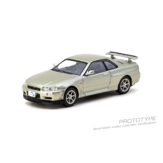 1/64 NISSAN SKYLINE GT-R R34 MILLENNIUM JADE