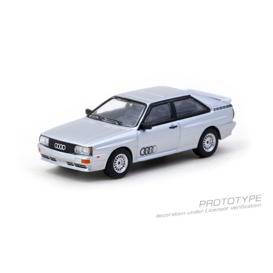 1/64 AUDI QUATTRO SILVER (NEW TOOLING) 1/64 AUDI QUATTRO SILVER (NEW TOOLING)
