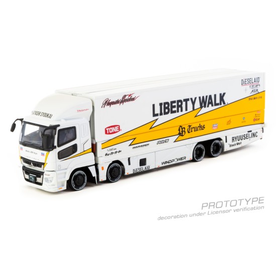1/64 MITSUBISHI FUSO SUPER GREAT LB-TRUCKS 1/64 MITSUBISHI FUSO SUPER GREAT LB-TRUCKS