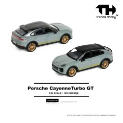 1/64 PORSCHE CAYENNE TURBO GT WEISSACH GREY (OPEN ENGINE) 241090 1/64 PORSCHE CAYENNE TURBO GT WEISSACH GREY (OPEN ENGINE) 241090