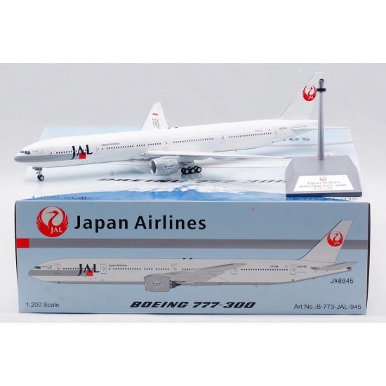 1/200 JAL BOEING 777-346 JA8945 DENEB WITH STAND B-773-JAL-945