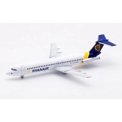 1/200 RYANAIR BAC 111-531FS ONE-ELEVEN EI-CCU WITH STAND B-111-RYAN-CU 1/200 RYANAIR BAC 111-531FS ONE-ELEVEN EI-CCU WITH STAND B-111-RYAN-CU